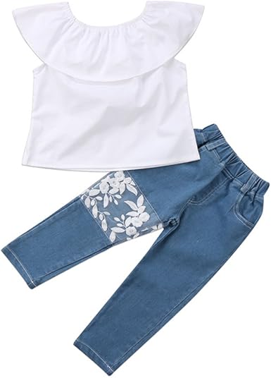 little girl denim outfits