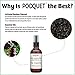 POOQUET 4-Ounce Toilet Bathroom Spray, Shrink The Stink™, Premium Scented Poop Deodorizing Air Freshener w/Bamboo Charcoal, 4oz French Lavender