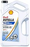 Rotella 550045126 T4 Triple Protection Motor Oil (15W-40 CK-4), 1 gallon (Automotive)