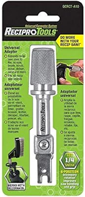 Reciprotools Reciprocating Saw Tool Adapter Carded Amazon Ae Unq