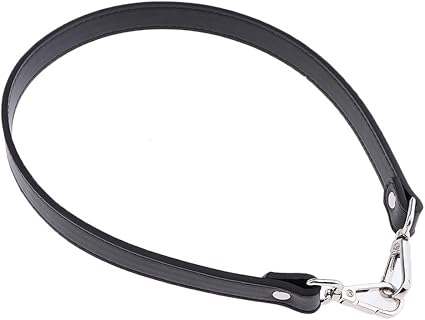 F Fityle 64cm Correa de Reemplazo Cuero PU con Broche de Langosta Metálico Desmontable para Bolso de Hombro/Mano - Negro