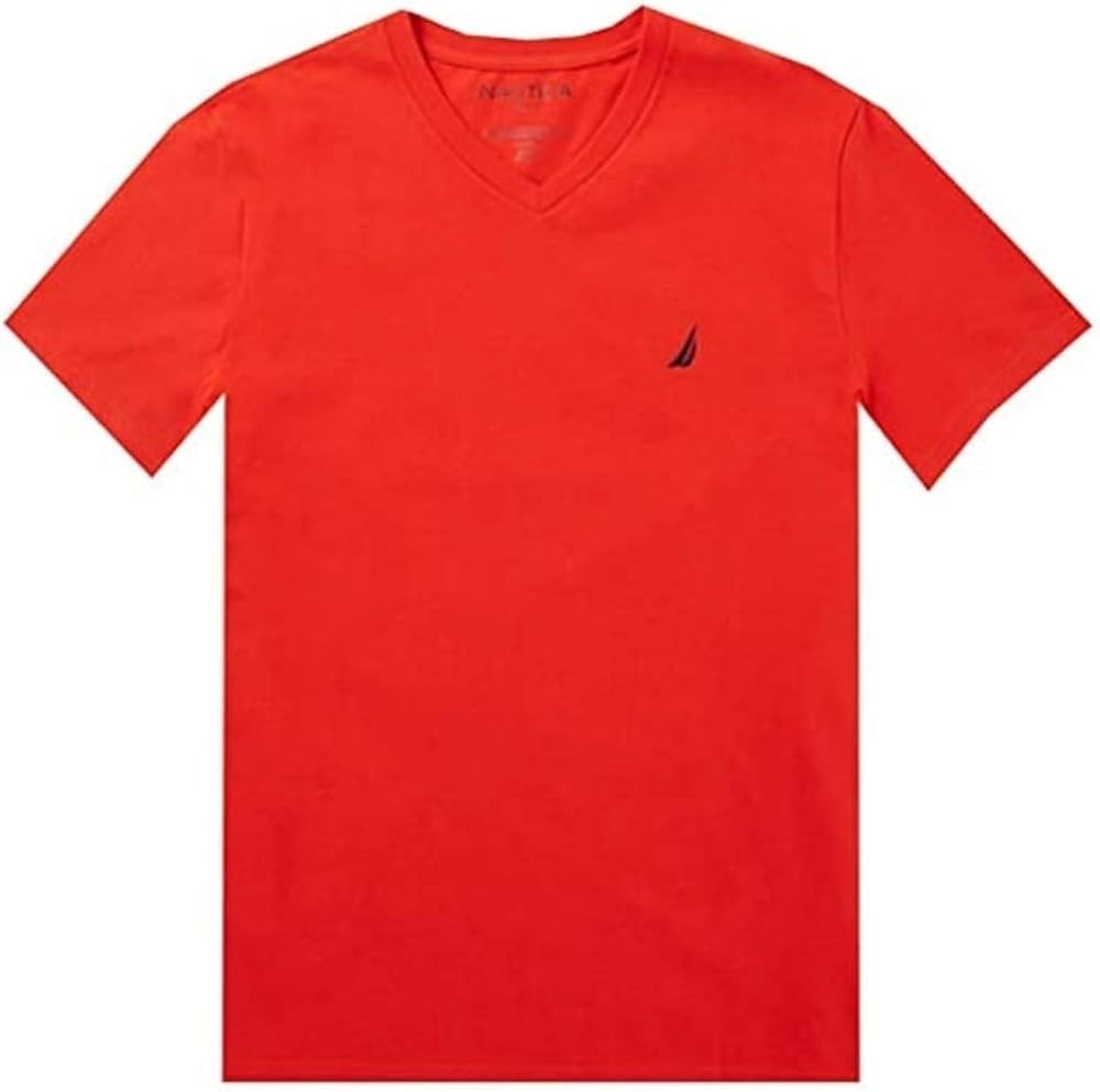 Nautica Men's Short Sleeve Solid Crew Neck T-Shirt | 