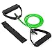 TRIBE Single Resistance Bands Set, Exercise Bands, Workout Bands with Fitness Band, Handles, Door Anchor & eBook for Resistance Training, Physical Therapy, Gym & Home Workout Gear. One Single Band Set