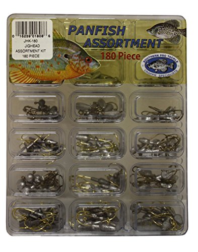 Southern pro jig head assortment kit (180-piece)
