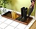 Good Directions Large Boot Tray, Squares Multi-Purpose All Weather Decorative Boot Tray, Shoes, Plants, Garage, Patio Door, Pet Bowls, 34 inch Entry Indoor Shoe Tray, Copper Finish