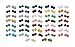 Wholesale Lot of 10 Pairs of Silk Knot Men's Cufflinks