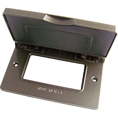 Greenfield CGFIHBRS Series Weatherproof Electrical Outlet Box Cover, Bronze - //medicalbooks.filipinodoctors.org