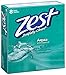 Zest 8 Bar Bath Size Soap, Aqua, 4 Ounce