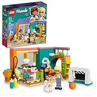Lego Friends Leo's Room 41754, Baking Themed Bedroom Playset, Collectible Toy for Girls and Boys with Olly Mini-Doll, Accessories & Pet