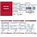 BESy Self Adhesive Clothes Robe Hook Single Towel Hook SUS 304 Stainless Steel for Bath Shower Kitchen Garage Square Style, Drill Free with Glue or Wall Mounted with Screws, Brushed Nickel Finish