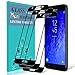 [3-Pack] TAURI for Galaxy J7 2018 / J7 Crown Screen Protector, [Full Cover][Tempered Glass] Screen Protector for Samsung Galaxy J7 2018 - Black