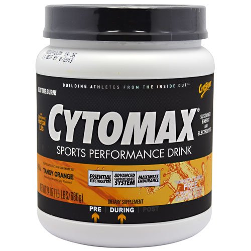 Cytomax Tangy Orange Sports Performance Mix Canister - 1.5lbs - tangy orange, 1.5lbs