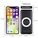 Wireless Charger Power Bank,Coeuspow 12000mAh Portable Charger Qi Wireless Charging Pad Wireless Charging Battery Pack for iPhone X iPhone 8 Plus/8/7 Plus Galaxy S9/S8/S7 Note 8/7-Black