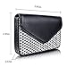 MaxGear Leather Business Card Holder Case for Men or Women Business Name Card Case Holder with Magnetic Shut Black, Holds 25 Business Cards