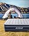 AYCLIF Air Mattress, Best Upgraded Inflatable Mattress with Built-in Electric Pump and Plush Top - Easy to Transport & Store Blow up Bed, Height 20