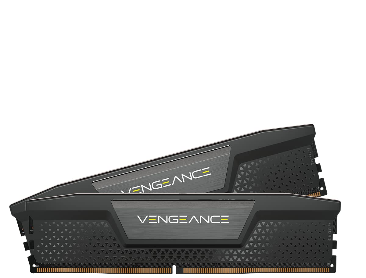 CORSAIR VENGEANCE DDR5 RAM 48GB (2x24GB) 6000MHz CL30 Intel XMP iCUE Compatible Computer Memory - Black (CMK48GX5M2B6000C30) — image 1