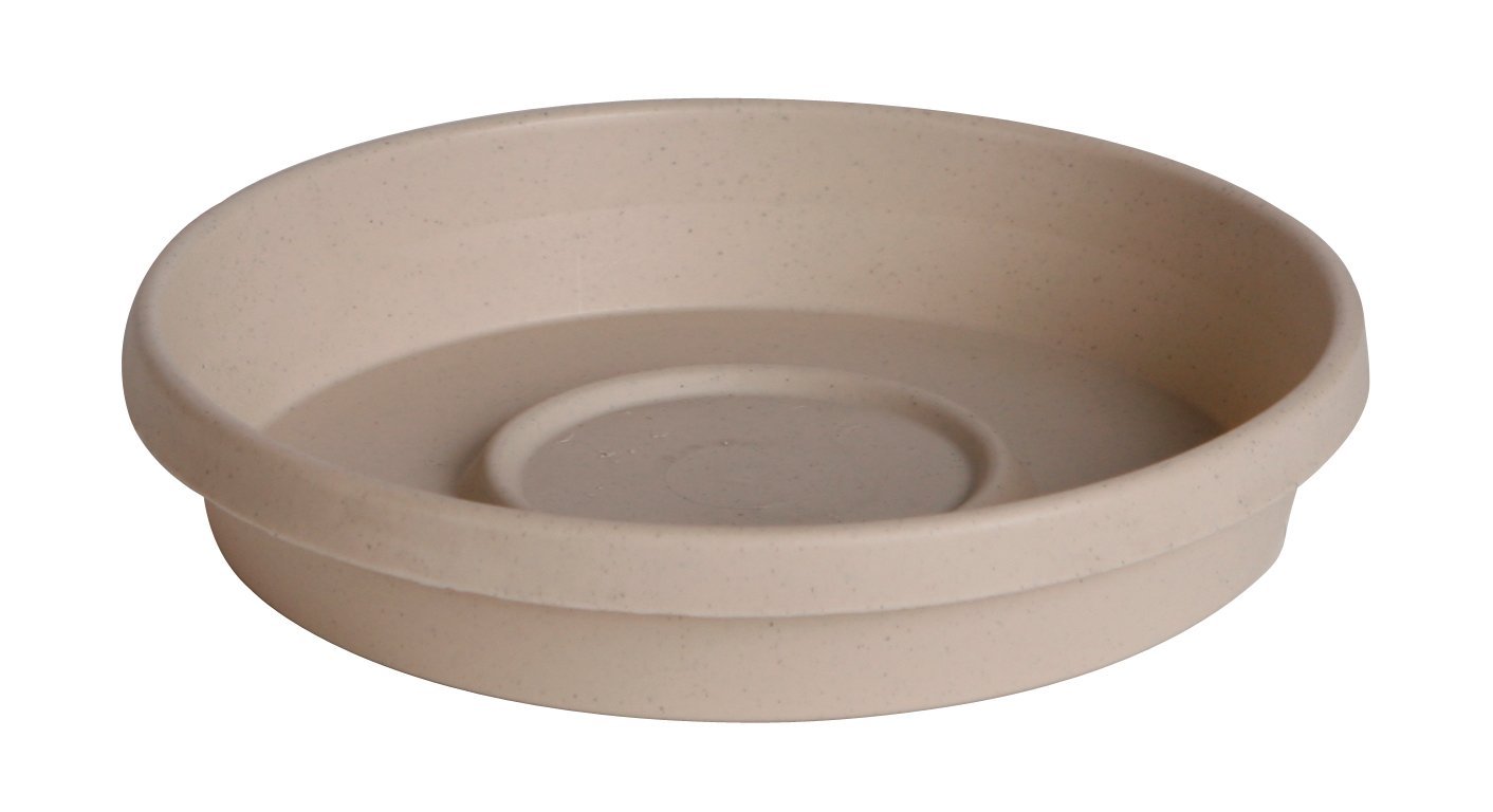 Bloem Terra Plant Saucer Tray 17 Taupe Renewed Plant Container