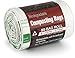 Kitchen Maestro Biodegradable Food Waste Compost Bag and Liner, Roll of 50 Bags (6 Liter Capacity) - Safe for home/backyard composting.