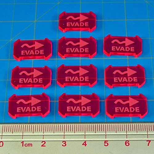 SW: Armada, Evade Defense Tokens, Fluorescent Pink (10)