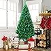 Lemberi Artificial 6ft Christmas Tree Xmas Pine Tree with Solid Metal Legs,Light Weight, 1000tips, Perfect for Indoor and Outdoor Holiday Decoration (Green, 6 FT)