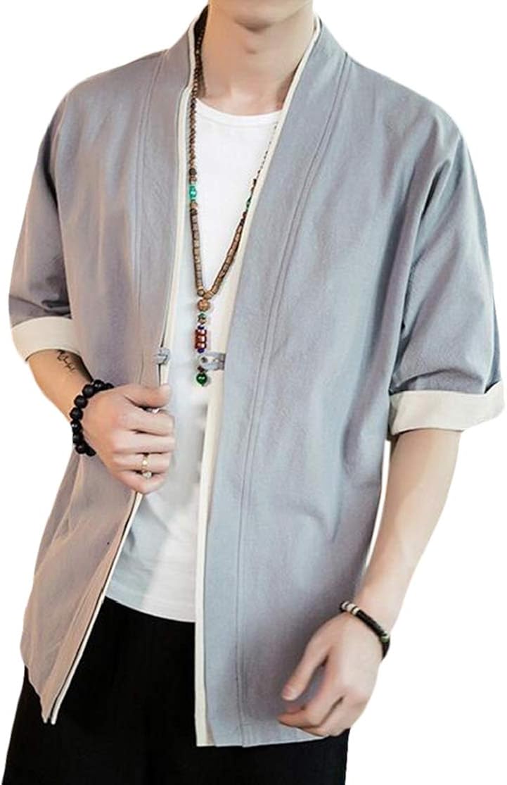 big and tall men's kimono