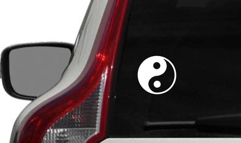 Yin Yang Symbol Car Vinyl Sticker Decal Bumper Sticker for