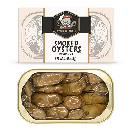 Otter Kingdom Premium Smoked Oysters in 