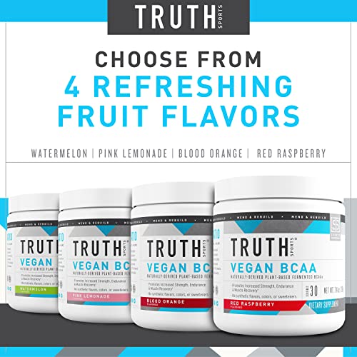 Truth Nutrition Vegan BCAA Powder 211 Ratio Natural BCAAS Amino