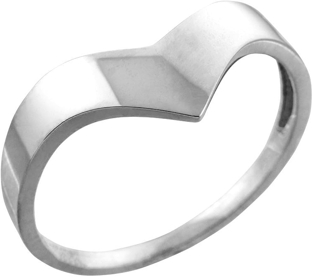contemporary silver rings