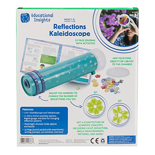Educational Insights Nancy B's Science Club Reflections Kaleidoscope B's, Multicolor