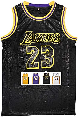 Antsport Gold #23 James Basketball Jersey for Mens S-XXXL