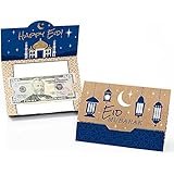 Ramadan - Eid Mubarak Money and Gift Card Holders - Set of 8