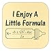 Funny Baby Clothes Enjoy a Little Formula Funny Math Nerd Bodysuit 6 Months Banana