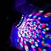 LED Rotating Disco Light Bulb E27 3W Auto Rotating RGB Disco Ball Lamps Rotating Light Party Lights, Strobe Light, 3W LED Bulb for Stage Xmas DJ Bar Karaoke Xmas Wedding Show Club Pub