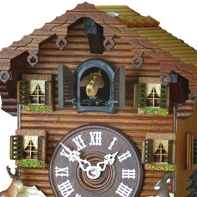 Trenkle Quartz Cuckoo Clock Swiss House TU 432 Q