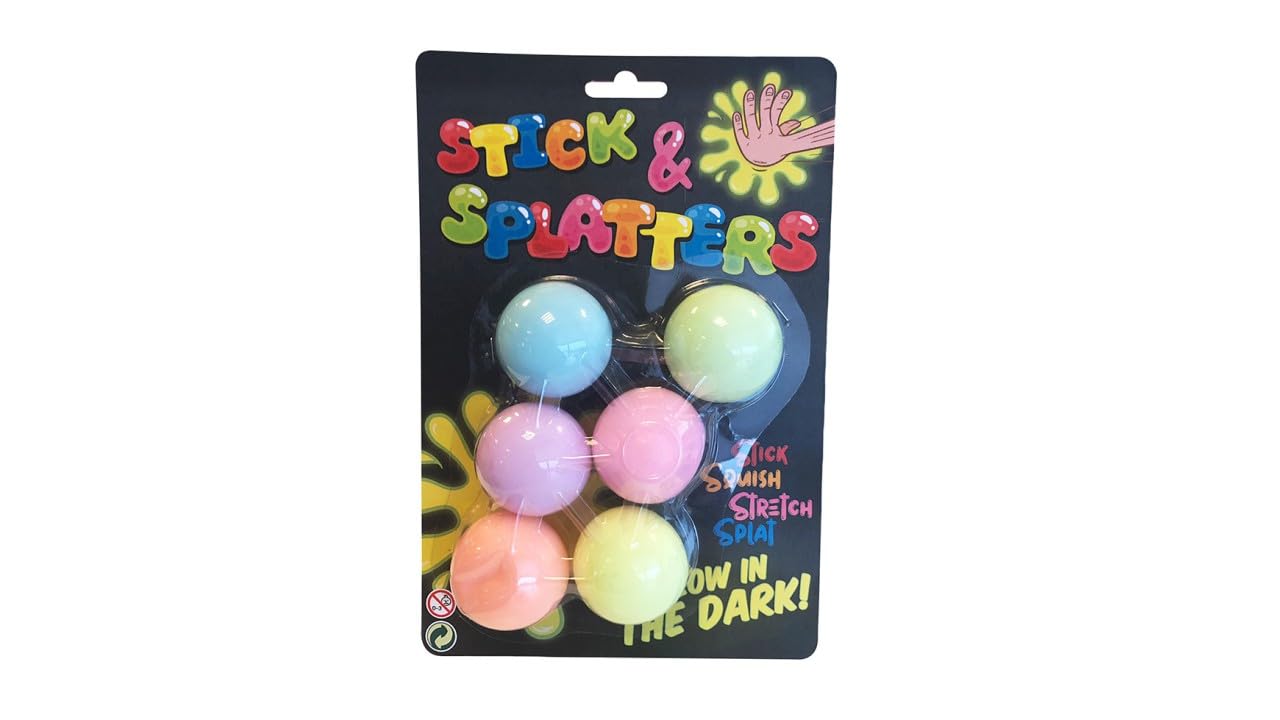 JohnToy Stick & Splatters Junior Silicone Pack of 6