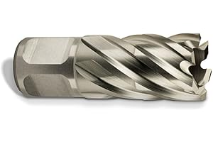 JANCY Slugger by Fein HSS Annular Cutter with Pilot Pin for Precision Drilling - High-Durability Steel, 1" Cutting Depth, 3/4" Bore Diameter, 3/4" Straight Shank - 63134191041