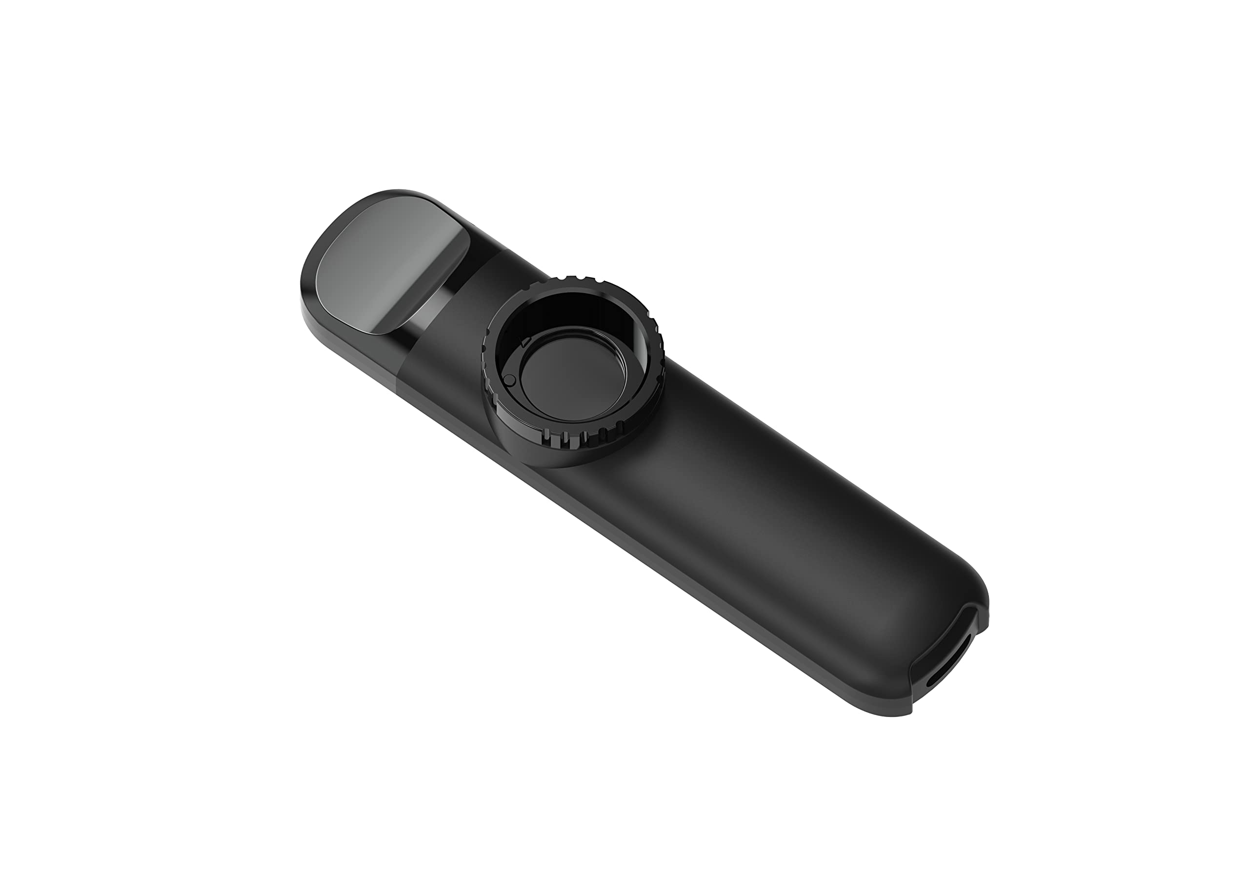 Koldot Easy to Learn Musical Instruments Colorful Kazoos with 4 Replacement Flutes Diaphragms Lanyard (Black)