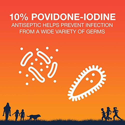 Betadine-First-Aid-Solution-8-Ounces-Povidone-Iodine-Antiseptic-with-No-Sting-Promise-Packaging-May-Vary