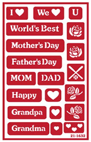 3 Reusable+Etching+Stencils+Birthday+Celebration