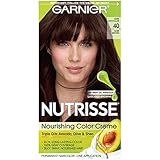 Garnier Nutrisse Nourishing Color Creme, 40 Dark Brown (Dark Chocolate) (Packaging May Vary)