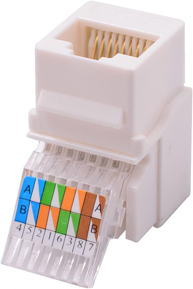 T-Lifestyle Werkzeuglose Keystone Jack CAT6 ...