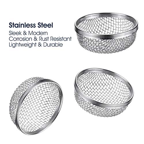 Miady RV Furnace Vent Screen 2 Pack Flying Insect Bug Cover Camper