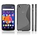 BoxWave Case Compatible with OneTouch Idol 3 (4.7) (Case by BoxWave) - DuoSuit, Ultra Durable TPU Case w/Shock Absorbing Corners for OneTouch Idol 3 (4.7), Alcatel OneTouch Idol 3 (4.7) - Smoke Grey