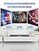 BOKEYU Bluetooth 5.0 Sound Bars for TV 34-inch Big Sound Deep Bass 3 EQ Mode LED Display Soundbar with Built-in Subwoofer Home Surround Sound System, Optical Compatible Remote Control Wall Mountablethumb 1