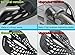 FOME Uprated Vershion Comfortable Light Weight Mountain Bike Road Bicycle Hollow Out Spider Saddle Seat Cushion Bicycle Accessories Black + A FOME Gift