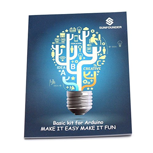 image for SunFounder Sidekick Basic Starter Kit w/Breadboard, Jumper Wires, Colo