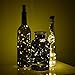Wine Bottle Cork String light, 8 Pack 20-LEDs 39 Inch AA Battery Power Warm White Cork Starry Lights for Bottle DIY, Table Decorations, Christmas, Wedding, Halloween, Party, Festival Décor by STYDDI