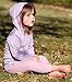 L'ovedbaby Baby Girls Unisex Organic Infant-and-toddler-hoodies, Lavender, 12-18 Months US