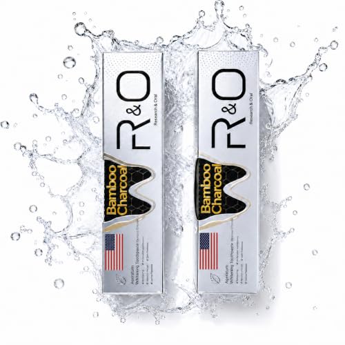 Fluoride Free Hydroxyapatite Bamboo Charcoal Whitening Toothpaste, Mint